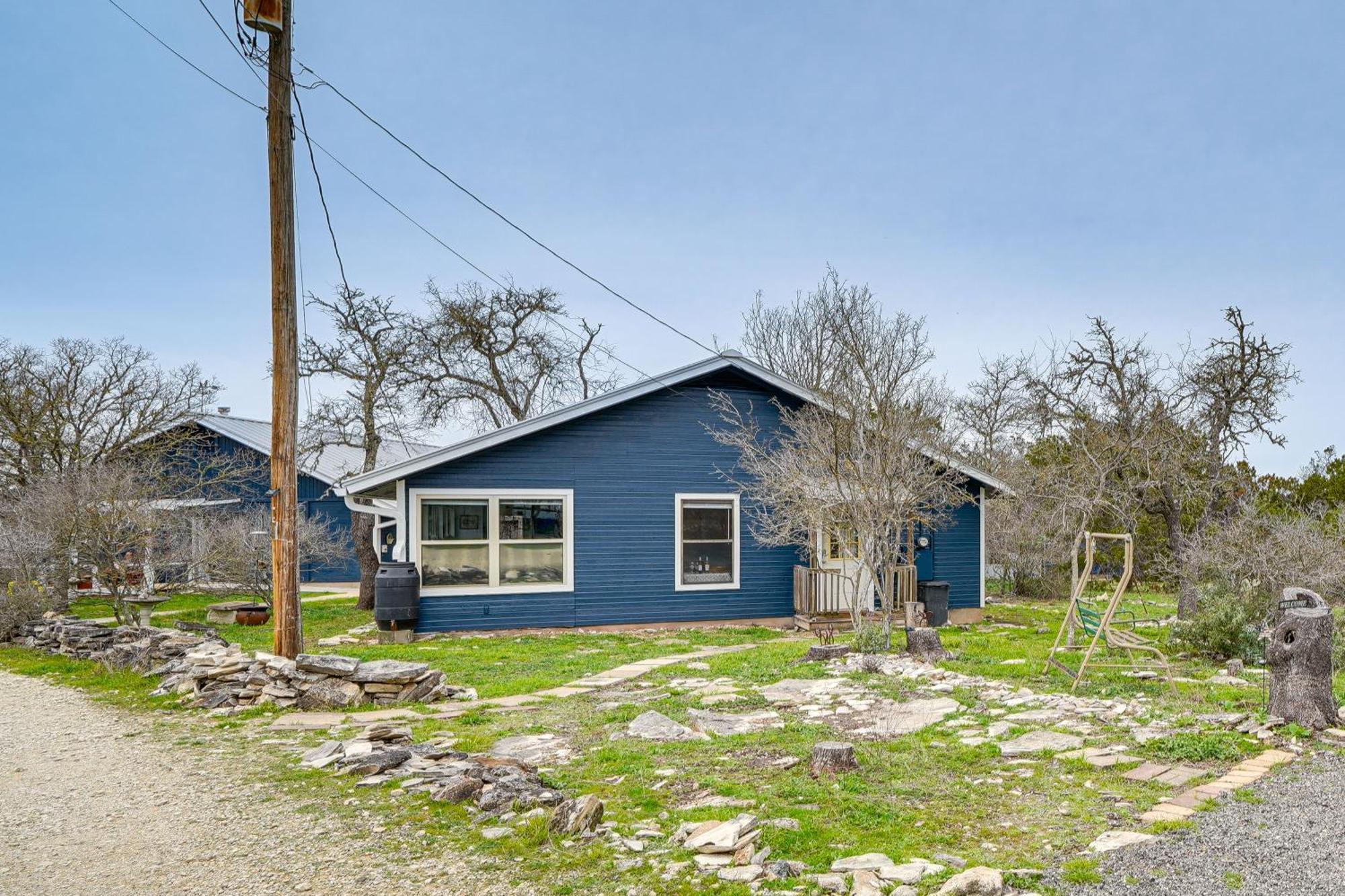 Cozy Kerrville Guest Cottage Near Guadalupe River! Kültér fotó