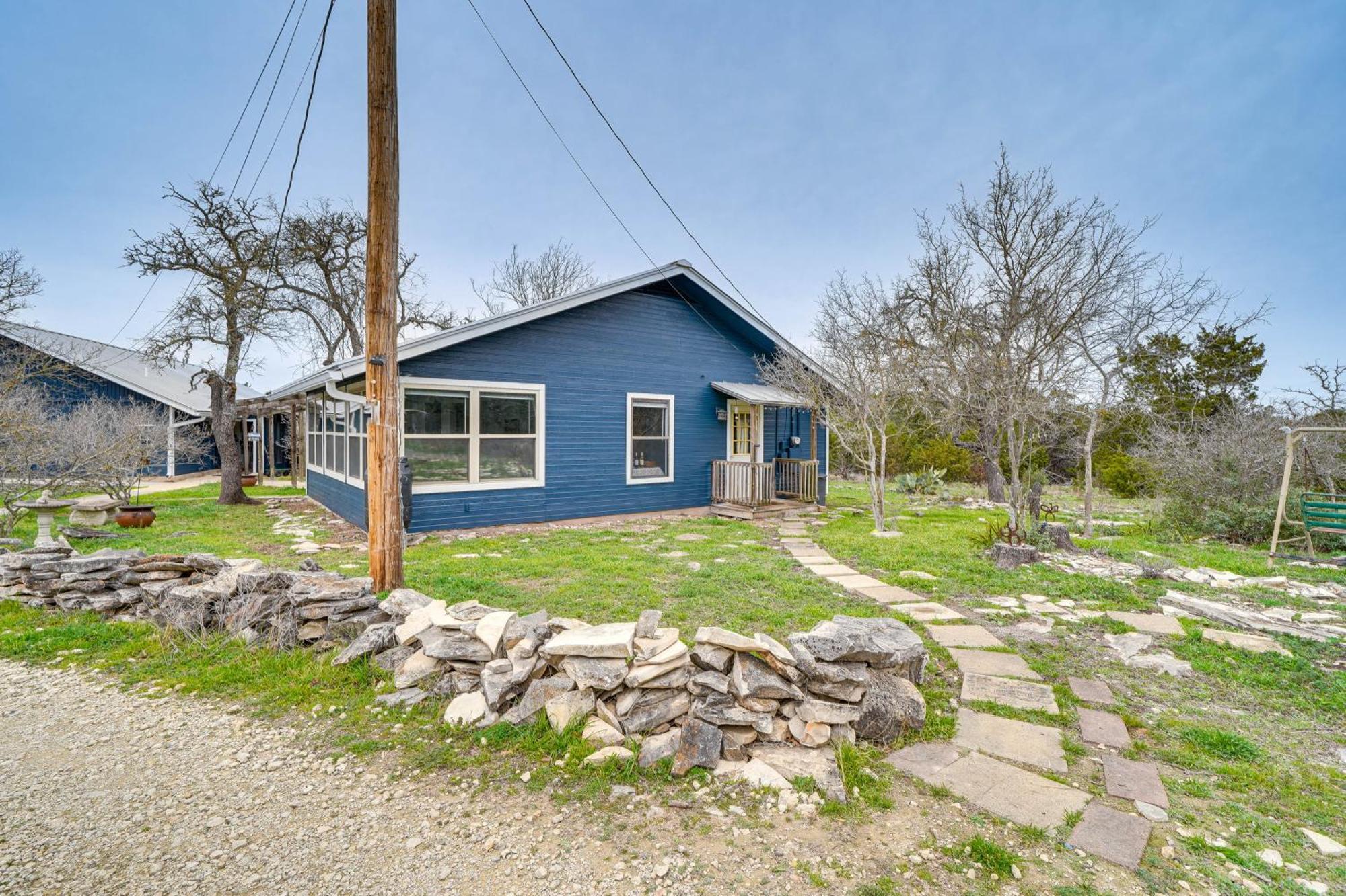 Cozy Kerrville Guest Cottage Near Guadalupe River! Kültér fotó