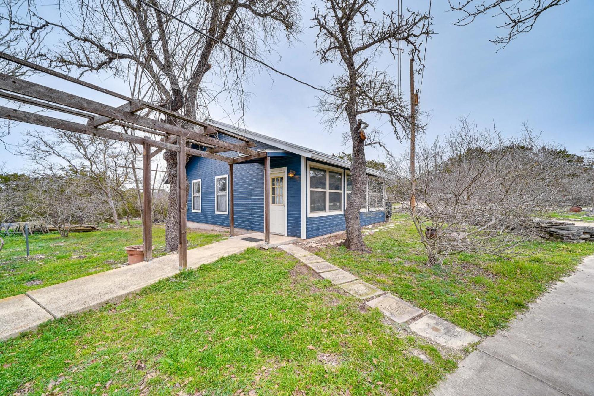 Cozy Kerrville Guest Cottage Near Guadalupe River! Kültér fotó